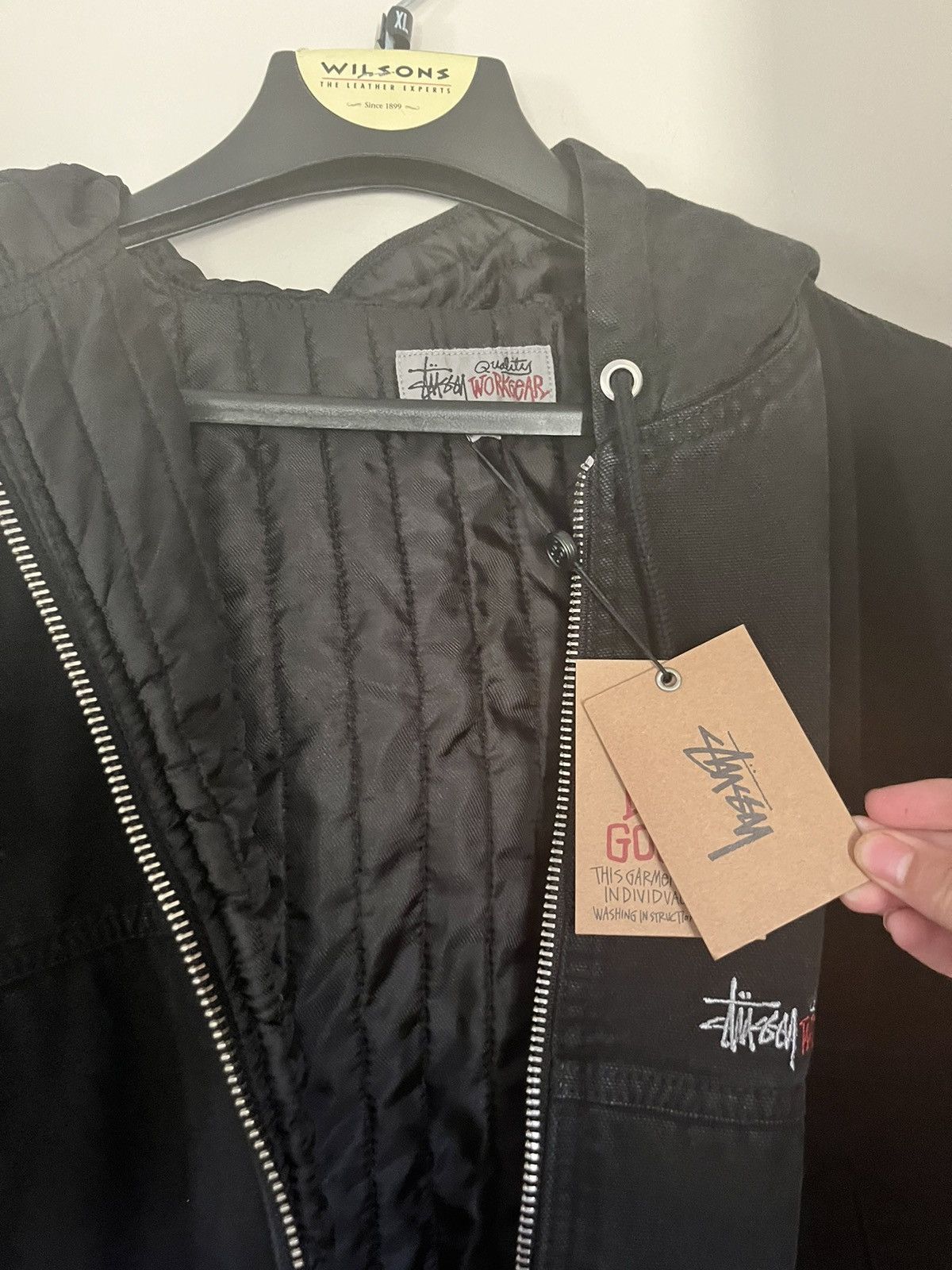 Stussy × Vintage Stussy workwear jacket NWT Size US S / EU 44-46 / 1 - 2 Thumbnail