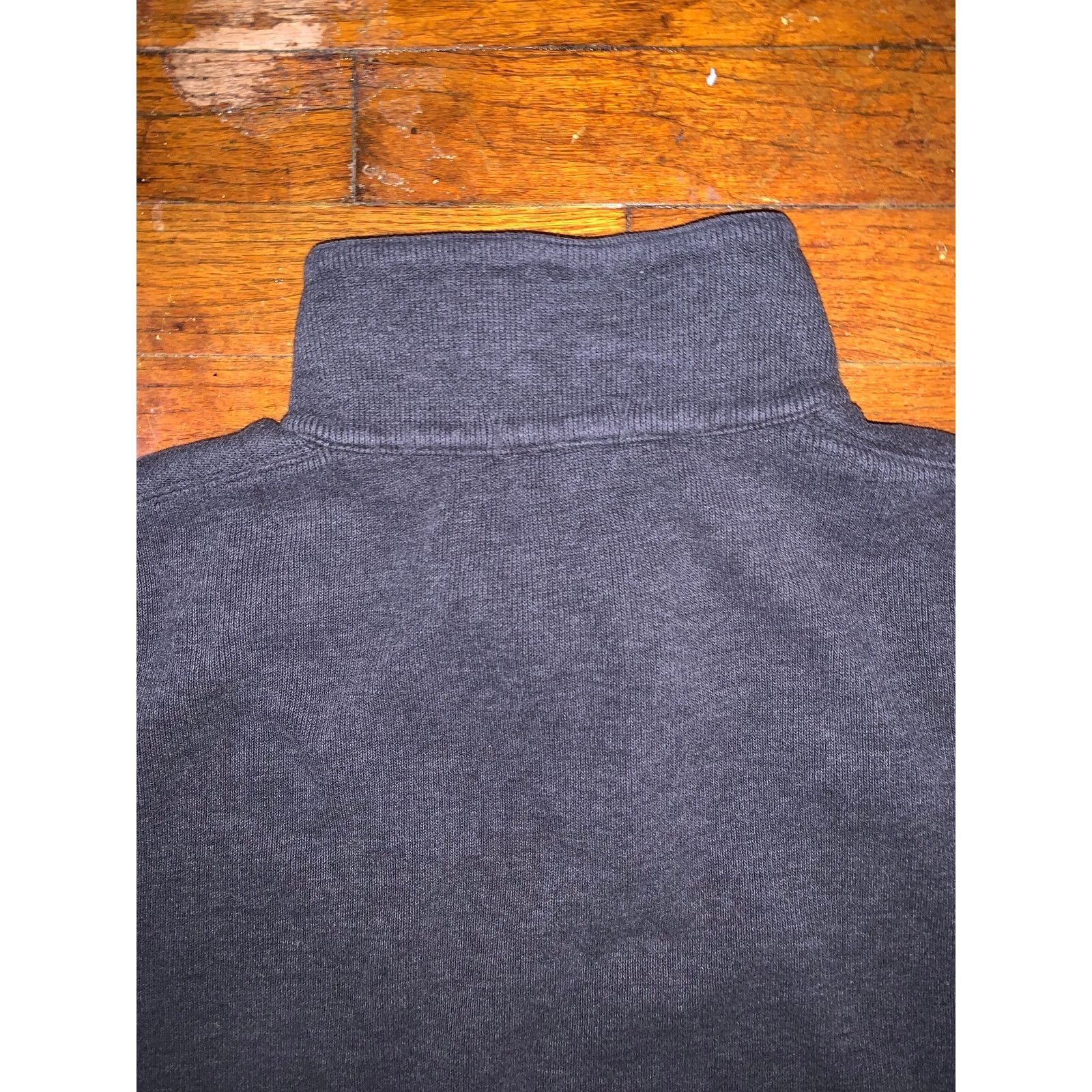Gant GANT Quarter Zip Pullover Mens Medium Dark Grey Size US M / EU 48-50 / 2 - 7 Thumbnail