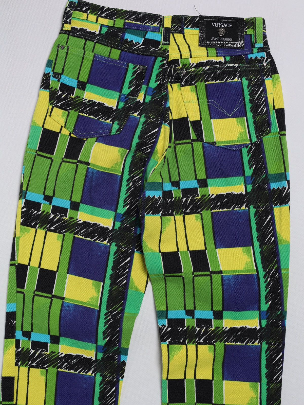 Versace Jeans Couture Vintage Versace Jeans Couture Multicolour Denim Size 29" - 9 Thumbnail