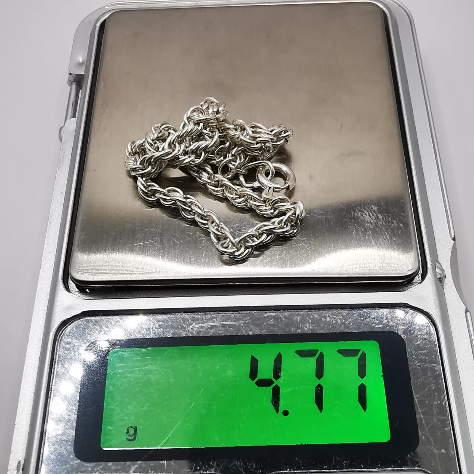 Sterling Silver × Vintage Vintage 925 Sterling Silver bracelet Signed 4,77g Size ONE SIZE - 4 Thumbnail