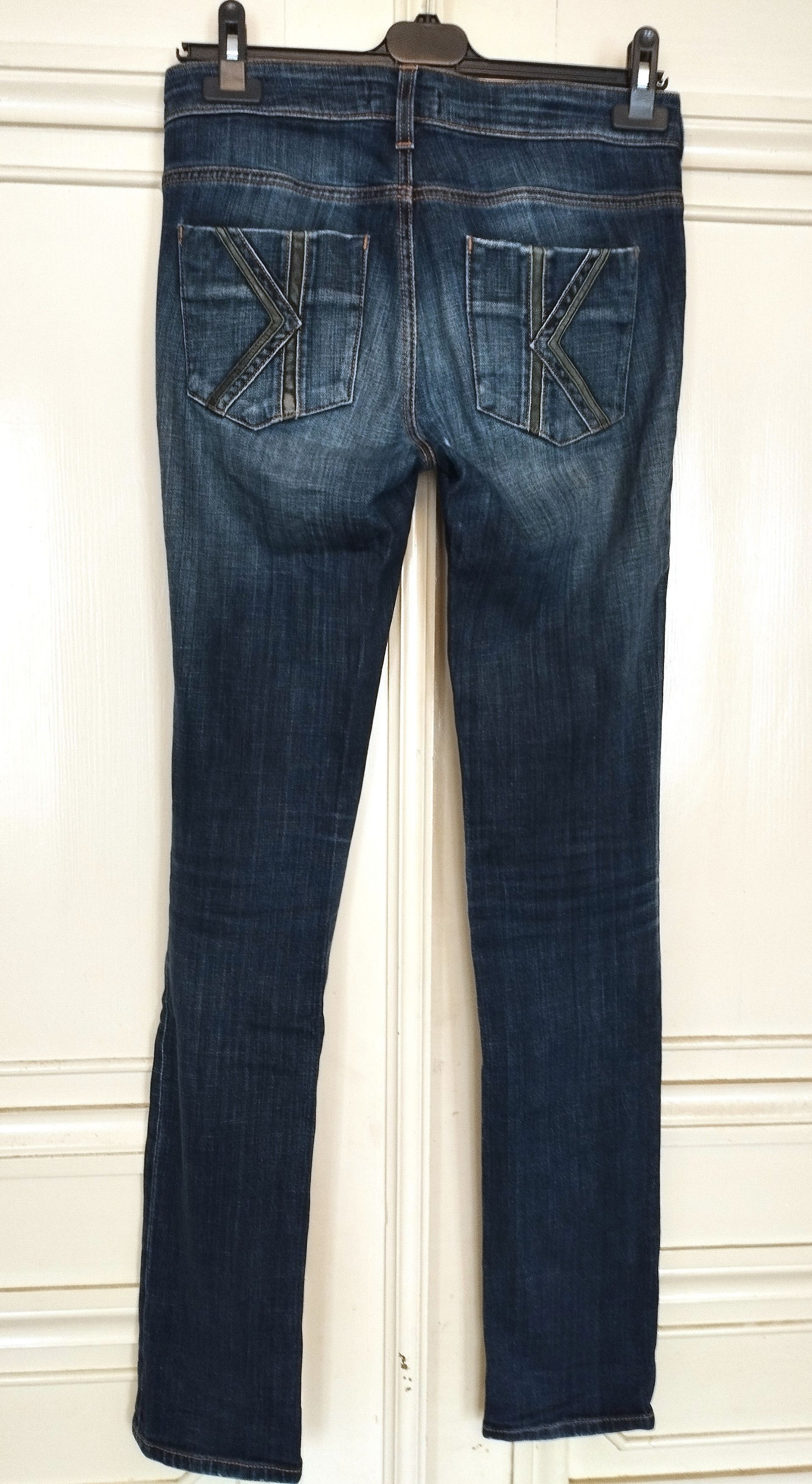 Karl Lagerfeld Lagerfeld Tapered Fit Jean Bicolore Denim Cuit W27 L32 Size 27" / US 4 / IT 40 - 2 Thumbnail