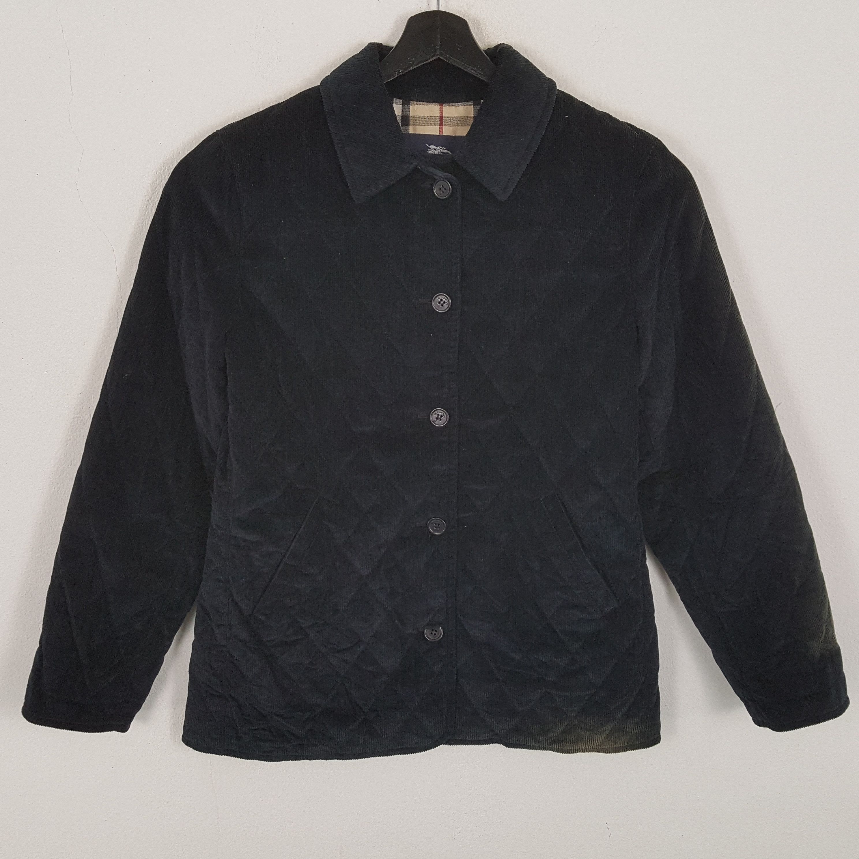 Burberry × Vintage BURBERRY LONDON Fashion Winter Style Custom Art Jacket Size US S / EU 44-46 / 1 - 3 Thumbnail
