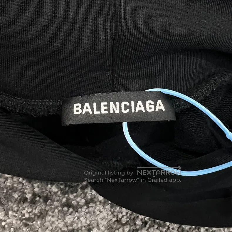 Balenciaga Balenciaga Portrait Hoodie Size S / US 4 / IT 40 - 3 Thumbnail