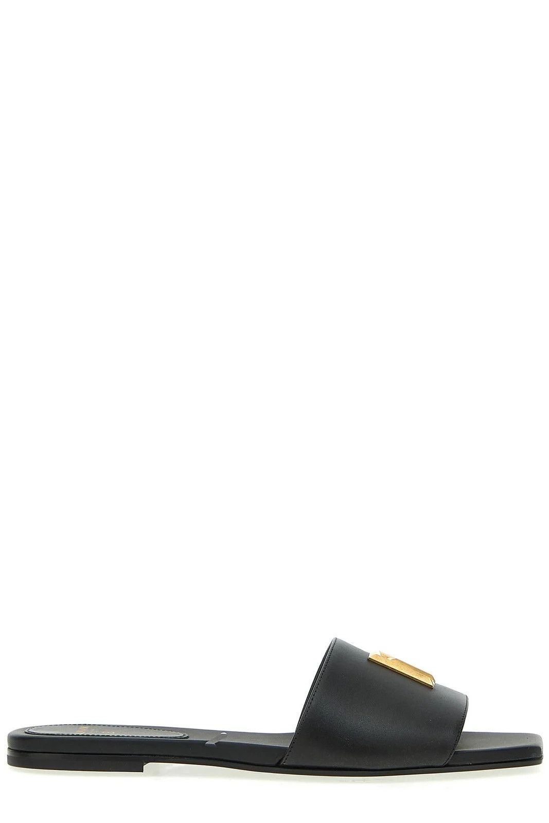 Balmain o1s1wg110925 Dafne Mules in Black Size US 7 / IT 37 - 1 Thumbnail