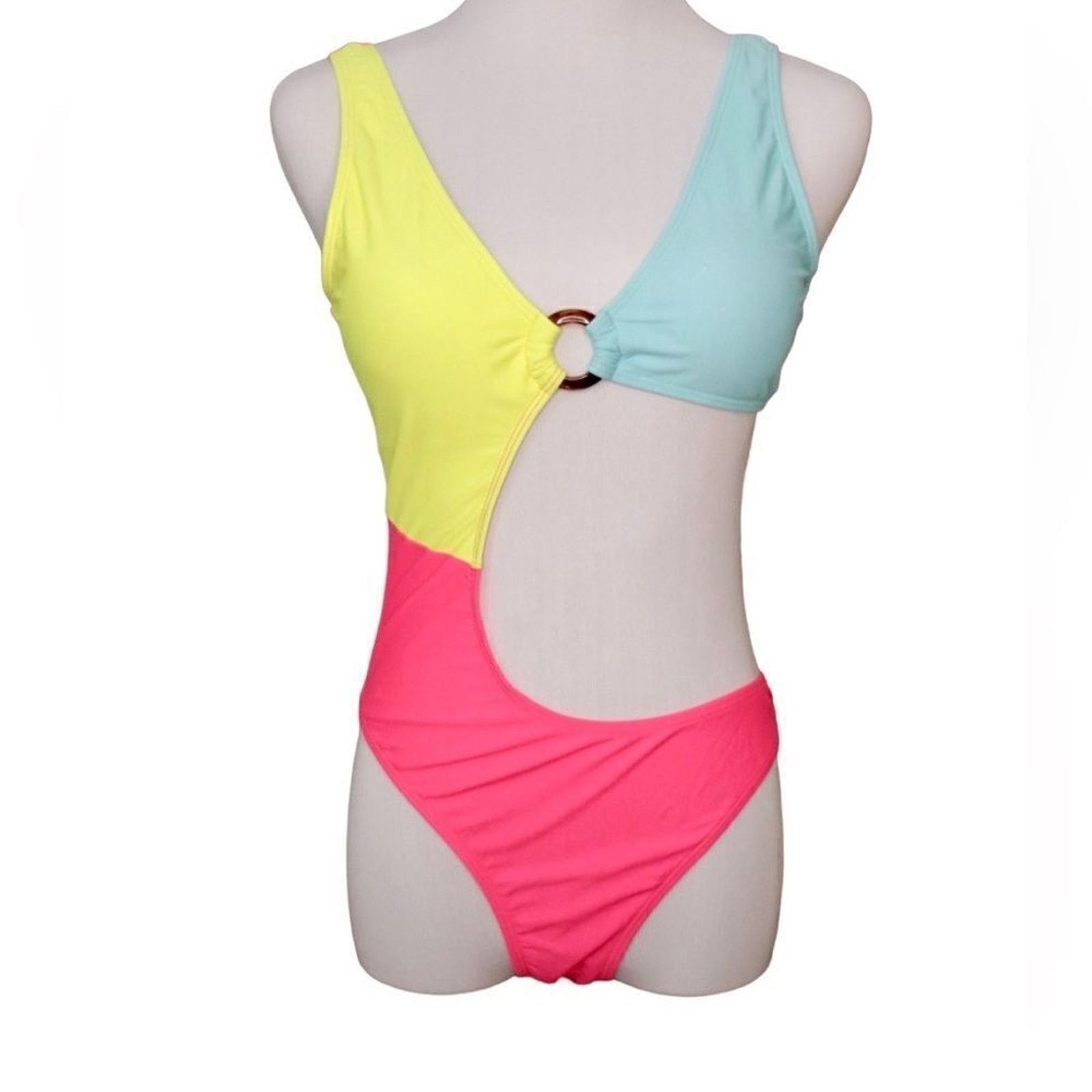Shein Shein Multi-color Cheeky 1pc Swimsuit MEDIUM Sexy Hyperpop Size M / US 6-8 / IT 42-44 - 2 Thumbnail