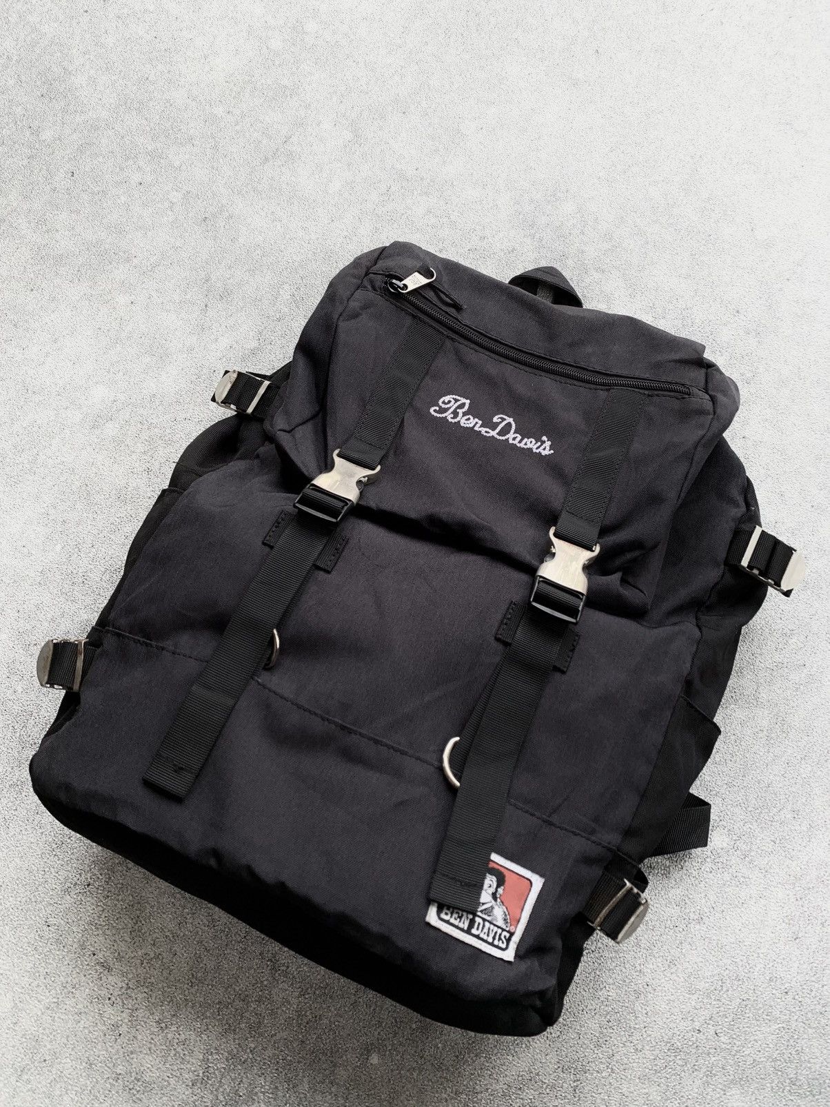 Ben Davis BEN DAVIS BACKPACK STANDART LOGO BLACK Size ONE SIZE - 2 Thumbnail