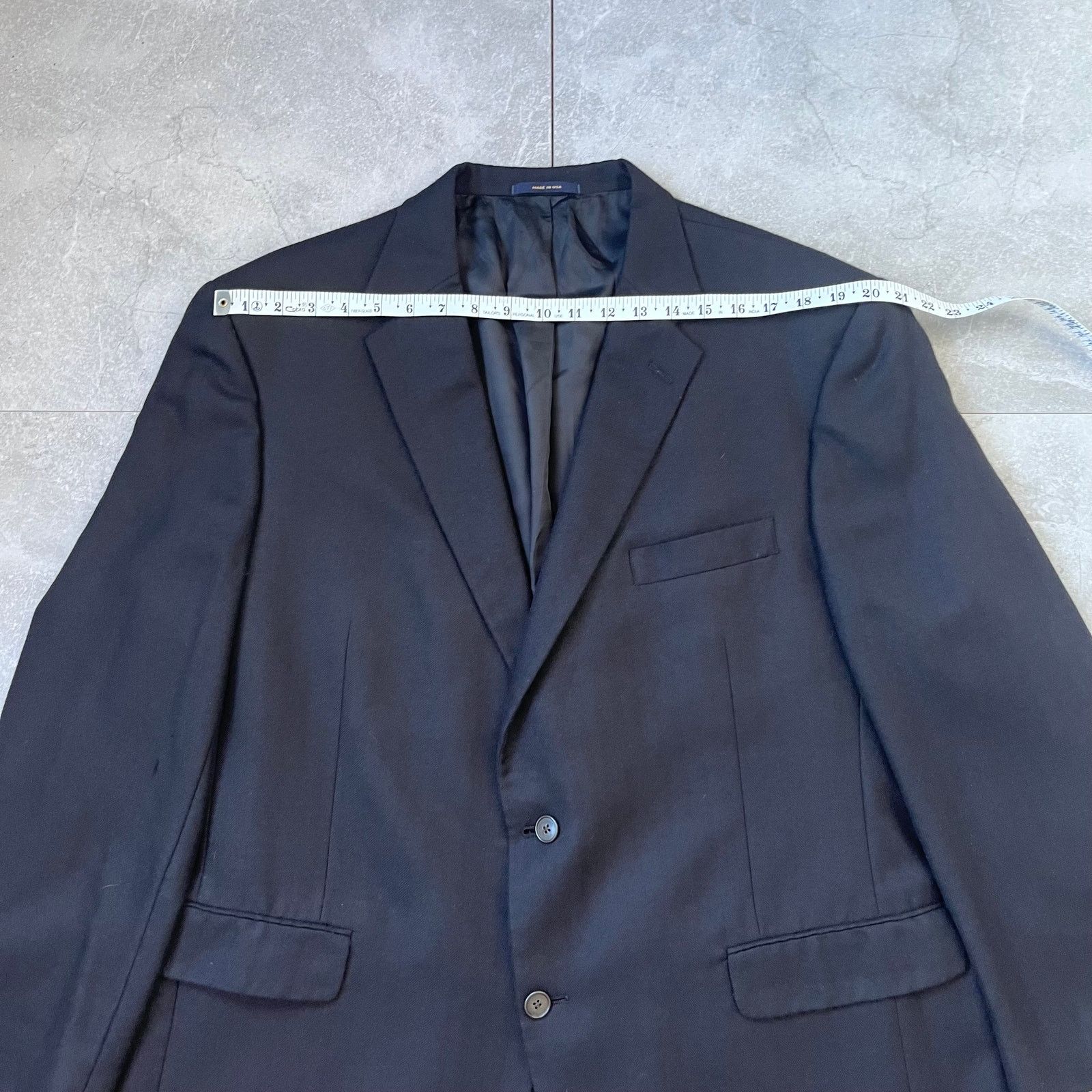 Hart Schaffner Marx Hart Schaffner Marx 100% Cashmere Blazer – Golden Trumpeter Size 42R - 6 Thumbnail