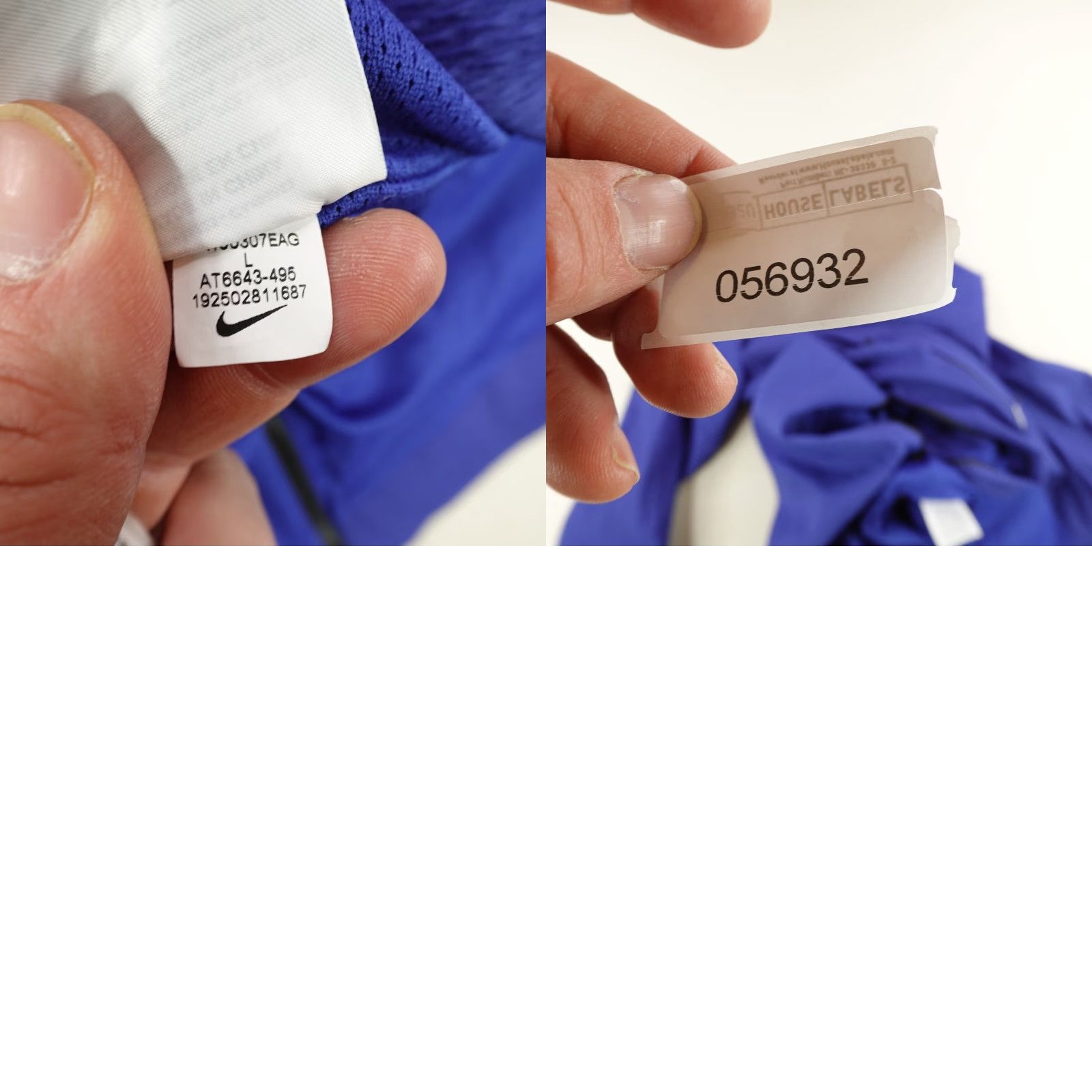 Nike Nike Jacket Mens L Blue New York City Football Windbreaker Coat Size US L / EU 52-54 / 3 - 10 Thumbnail