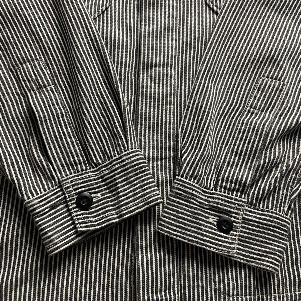 Kapital 🇯🇵 NEVER SEEN THING STRIPES HICKORY JACKET Size US M / EU 48-50 / 2 - 15 Thumbnail