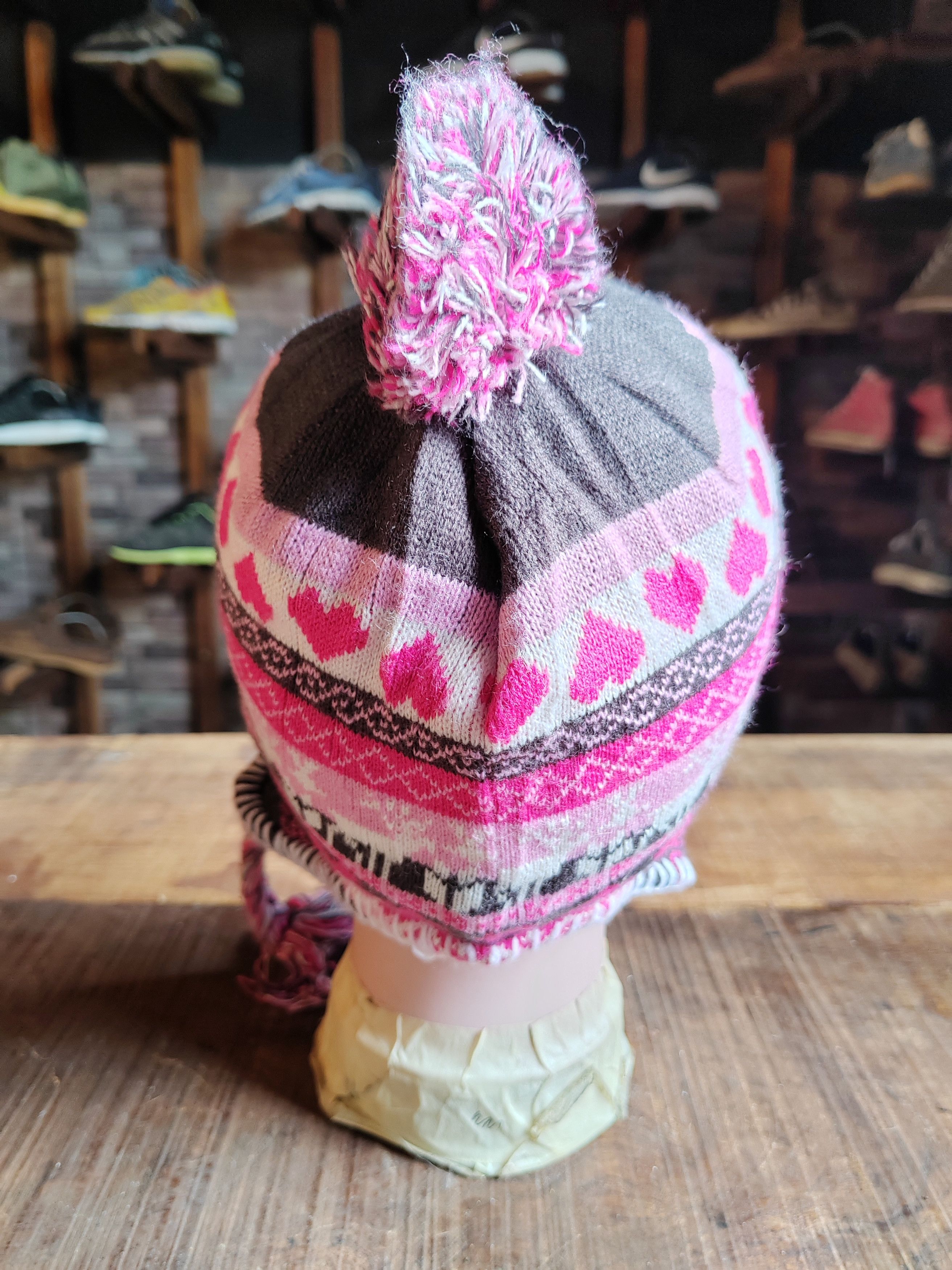 Japanese Brand Vintage Unknown Japanese Earflap Beanie Hat Size ONE SIZE - 4 Thumbnail