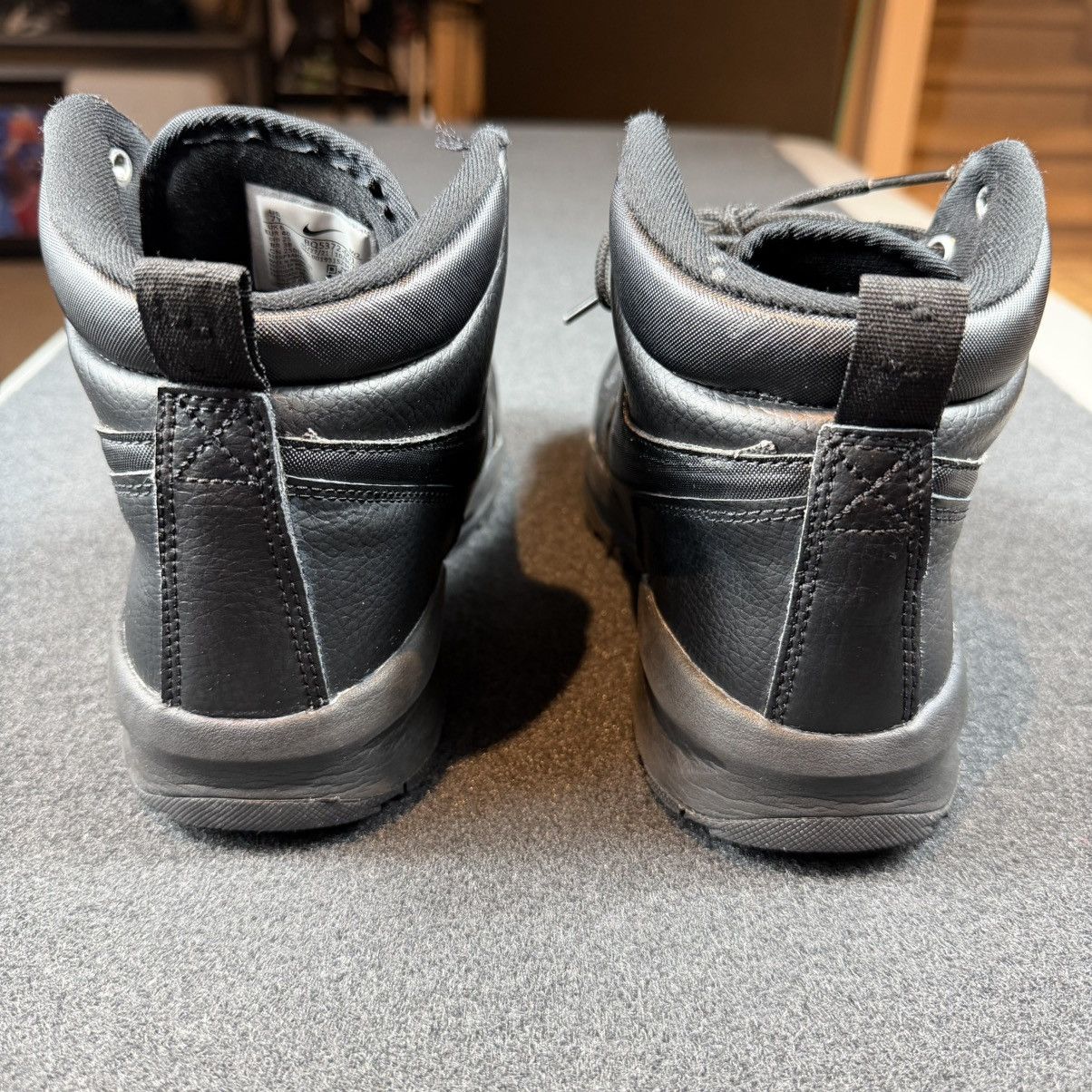 Nike Nike Manoa Leather Hiking Boots Youth Size 7Y Black Trail Size US 7 / EU 40 - 4 Thumbnail