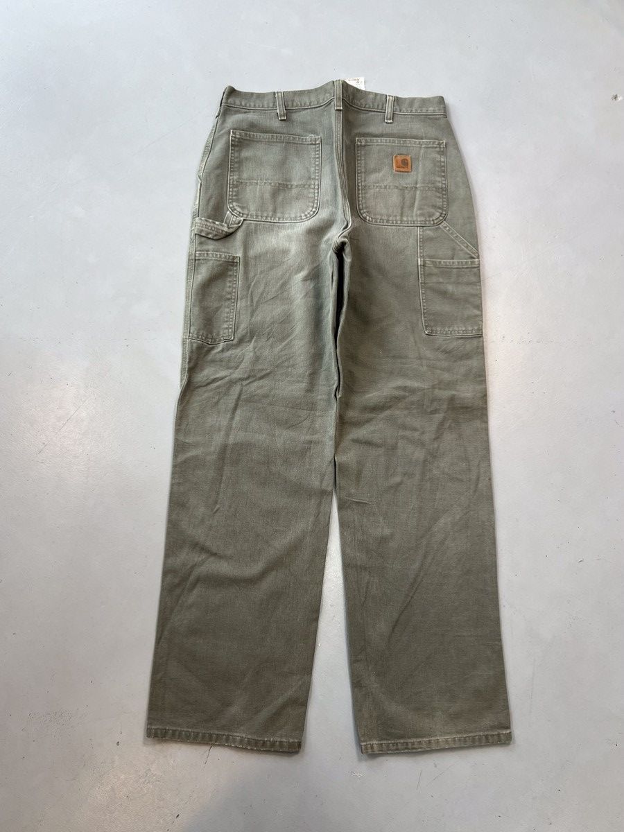 Carhartt Vintage carhartt b11 moss carpenter denim Size US 34 / EU 50 - 8 Thumbnail