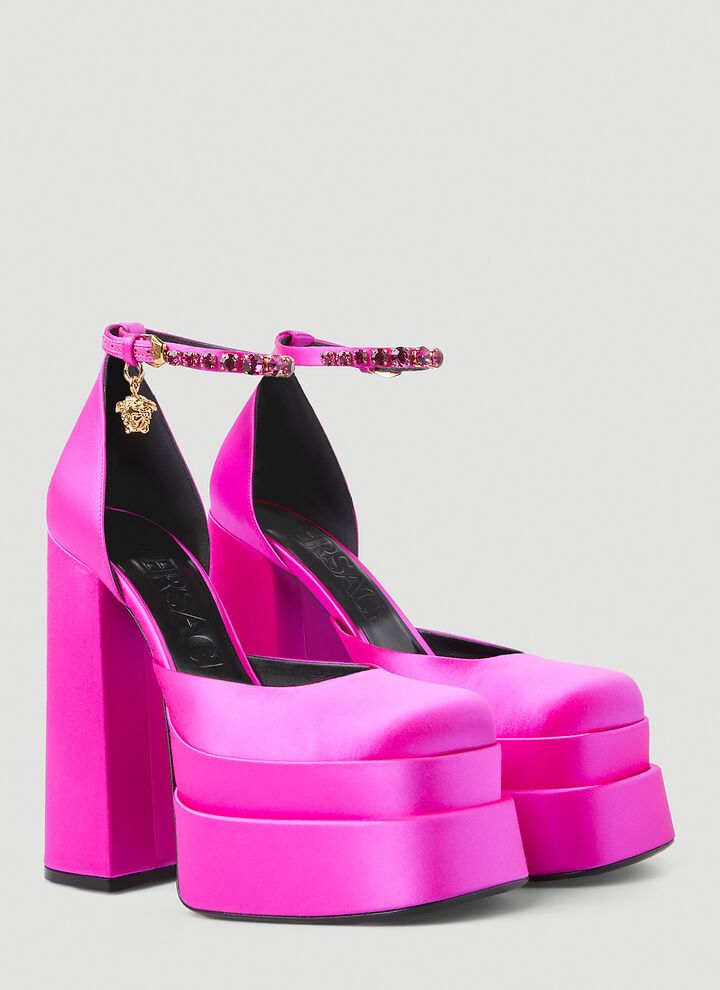 Versace o1y0226 Pumps in Magenta Size US 8 / IT 38 - 2 Thumbnail
