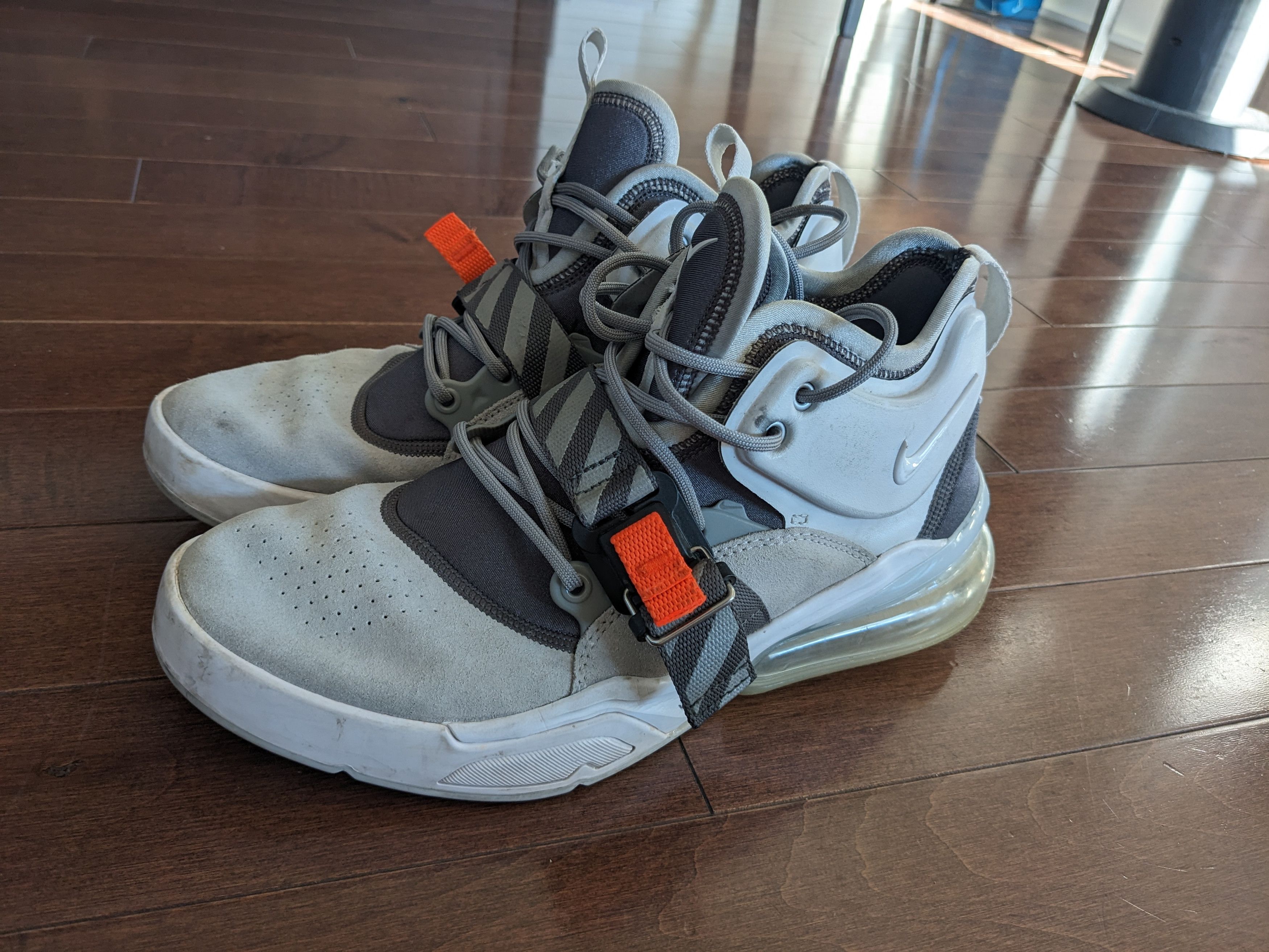 Air force 270 wolf grey on feet online