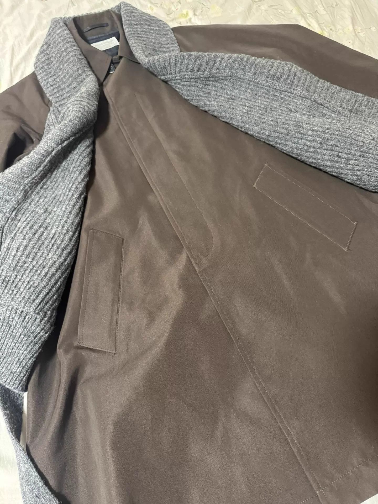 Kolor Kolor 20AW Wool Knit Brown Coat S Near Mint Size US S / EU 44-46 / 1 - 7 Thumbnail