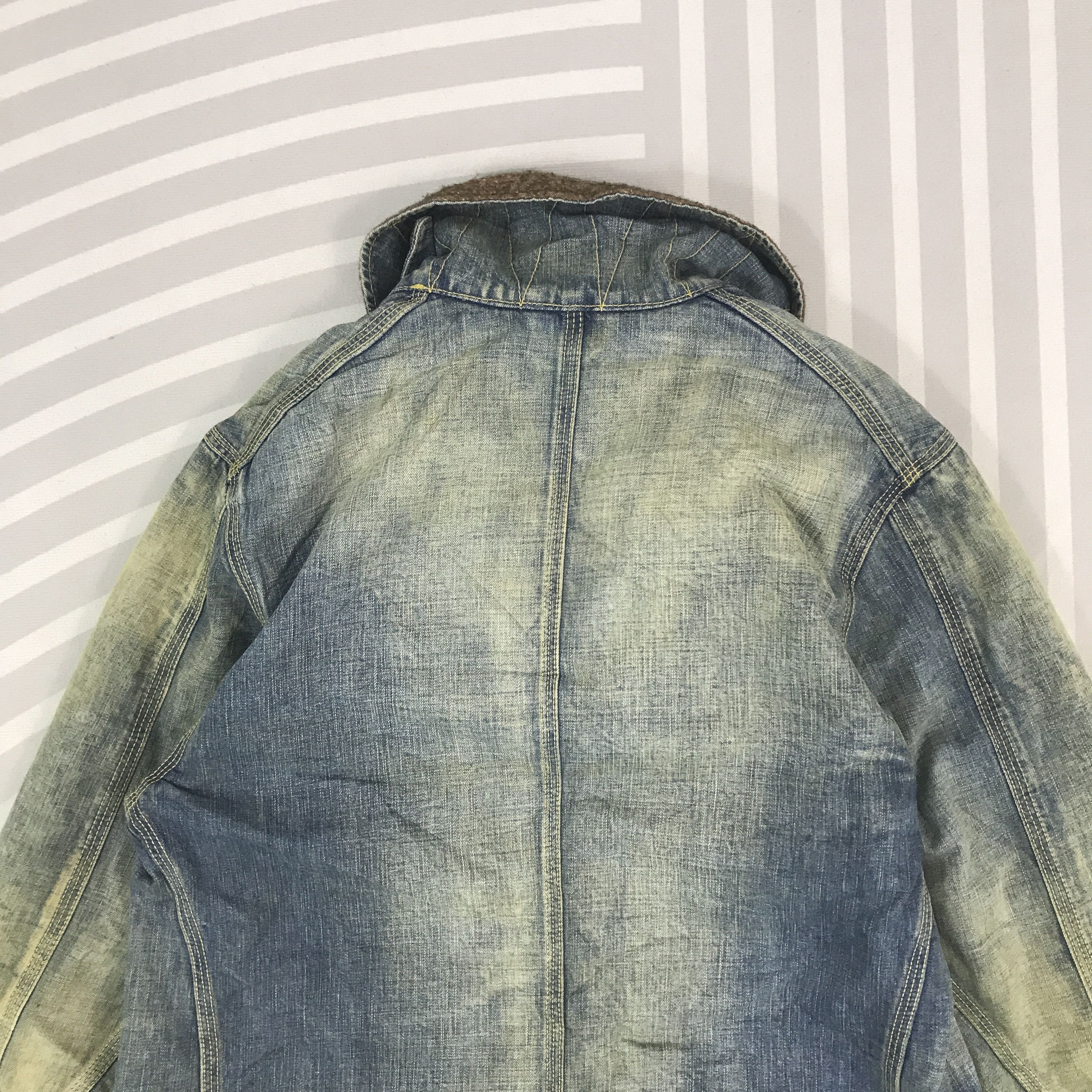 Vintage Vintage Vietim Company Button Rusty denim faded Jacket Size US M / EU 48-50 / 2 - 4 Thumbnail