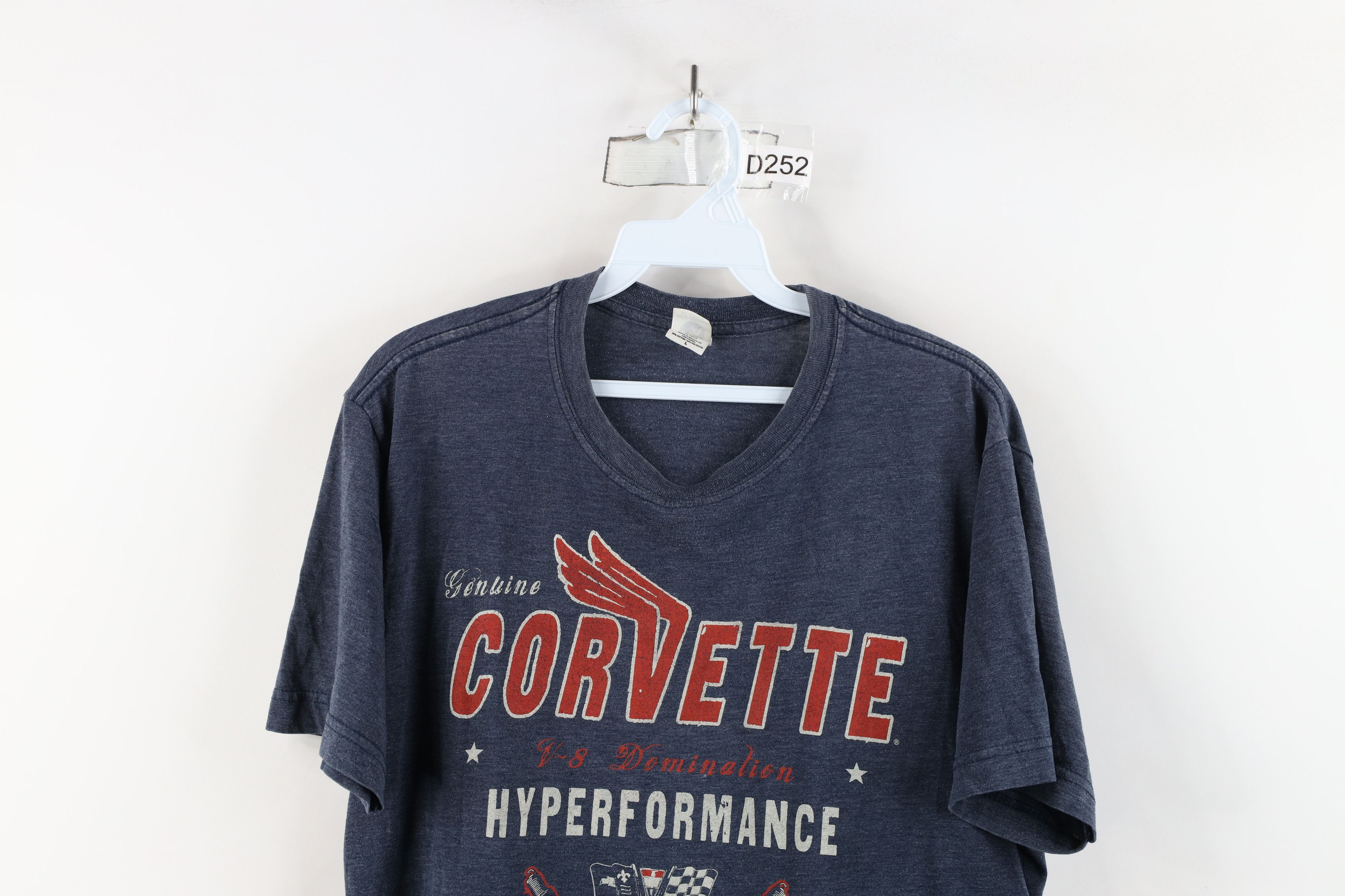 Vintage Vintage Y2K Streetwear Spell Out GM Corvette Racing T-Shirt Size US L / EU 52-54 / 3 - 2 Thumbnail