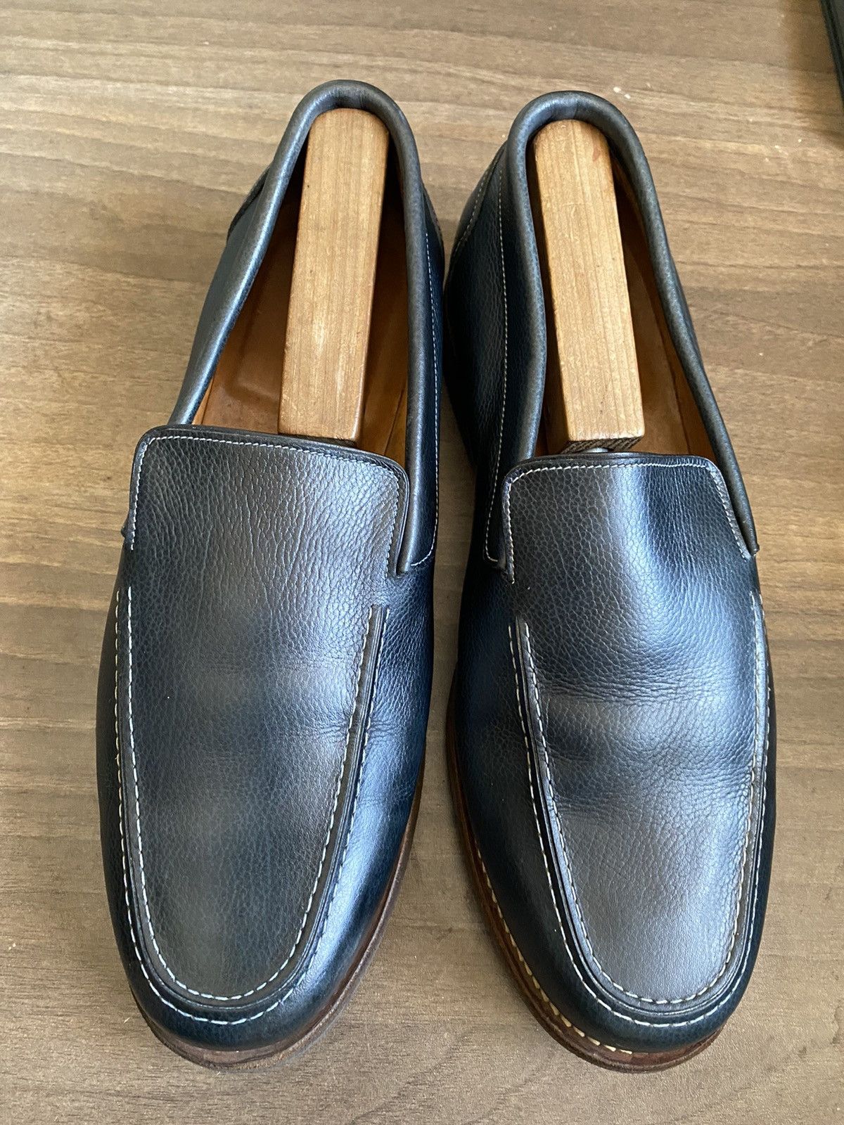 John Lobb John lobb miami pebble grain penny loafers uk 9EE Size US 10 / EU 43 - 1 Thumbnail