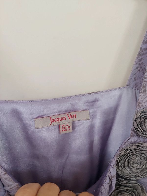 Vintage Jacques Vert dress 14 Size L / US 10 / IT 46 - 5 Thumbnail