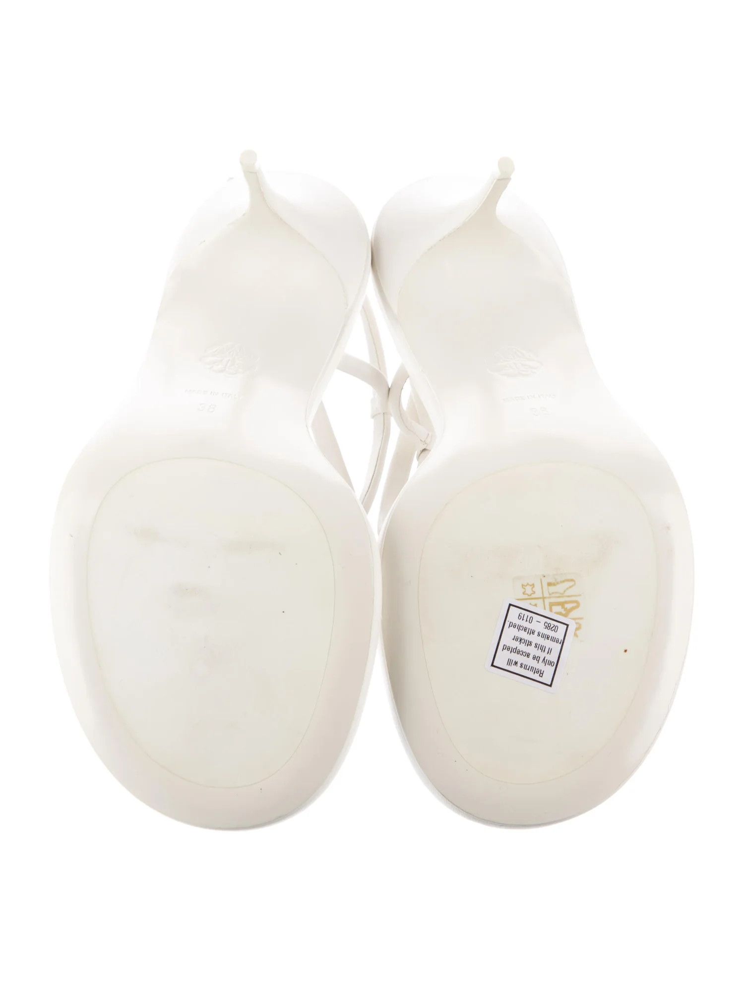 Alexander McQueen o1y0325 Sandals in White Size US 9.5 / IT 39.5 - 5 Thumbnail