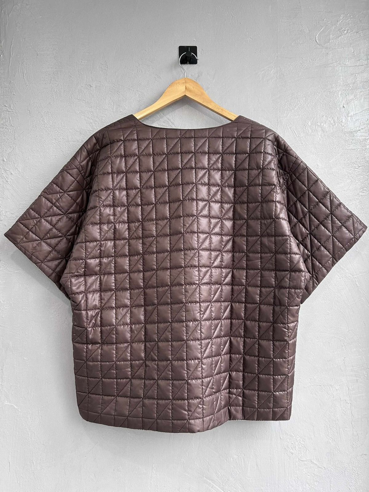 PHENOMENON PHENOMENOM AW12 Reversible Quilted Short-Sleeve Top Size US L / EU 52-54 / 3 - 4 Thumbnail