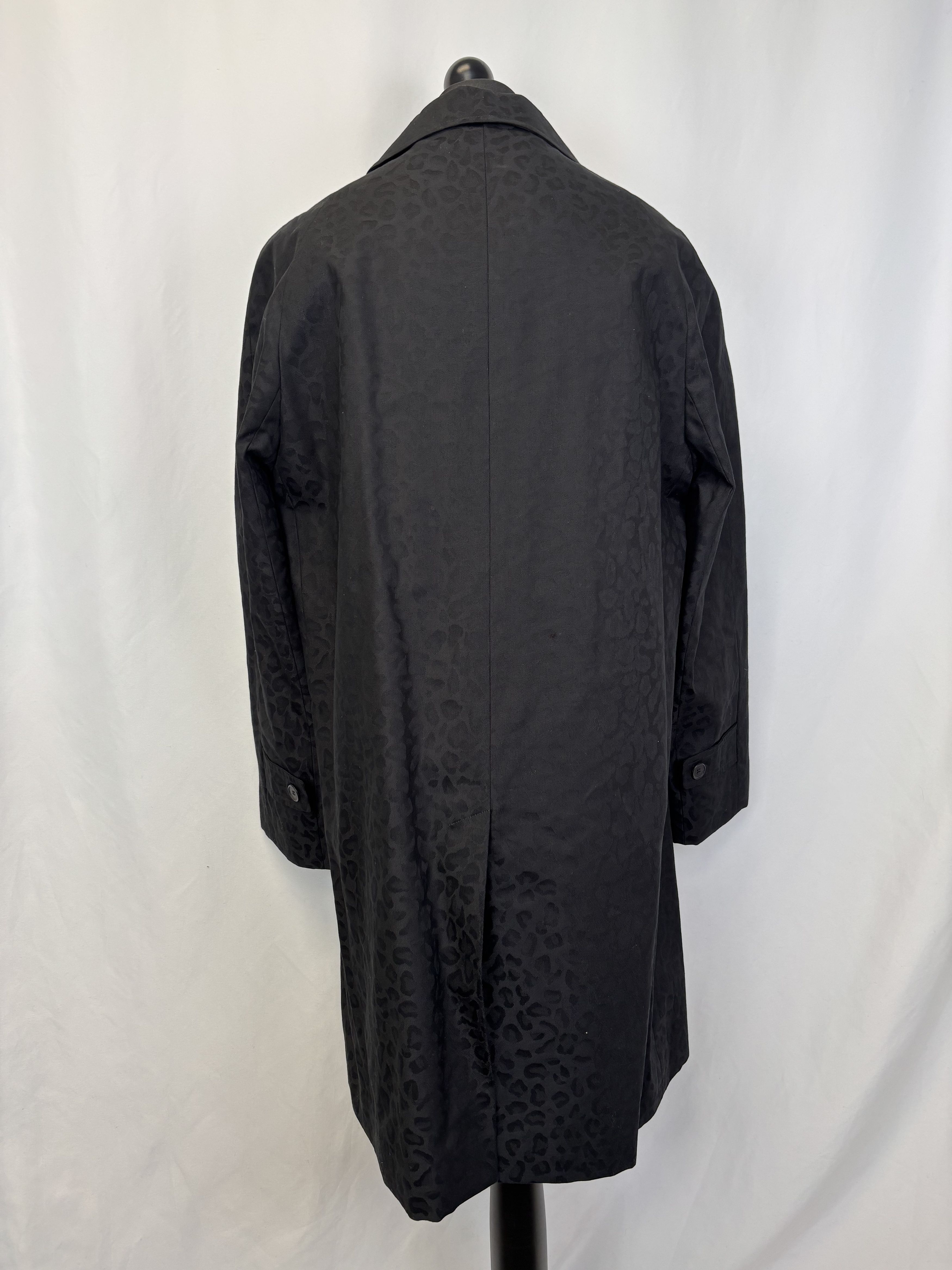 Saint Laurent Paris Saint Laurent Black Leopard Jacket Size US L / EU 52-54 / 3 - 3 Thumbnail