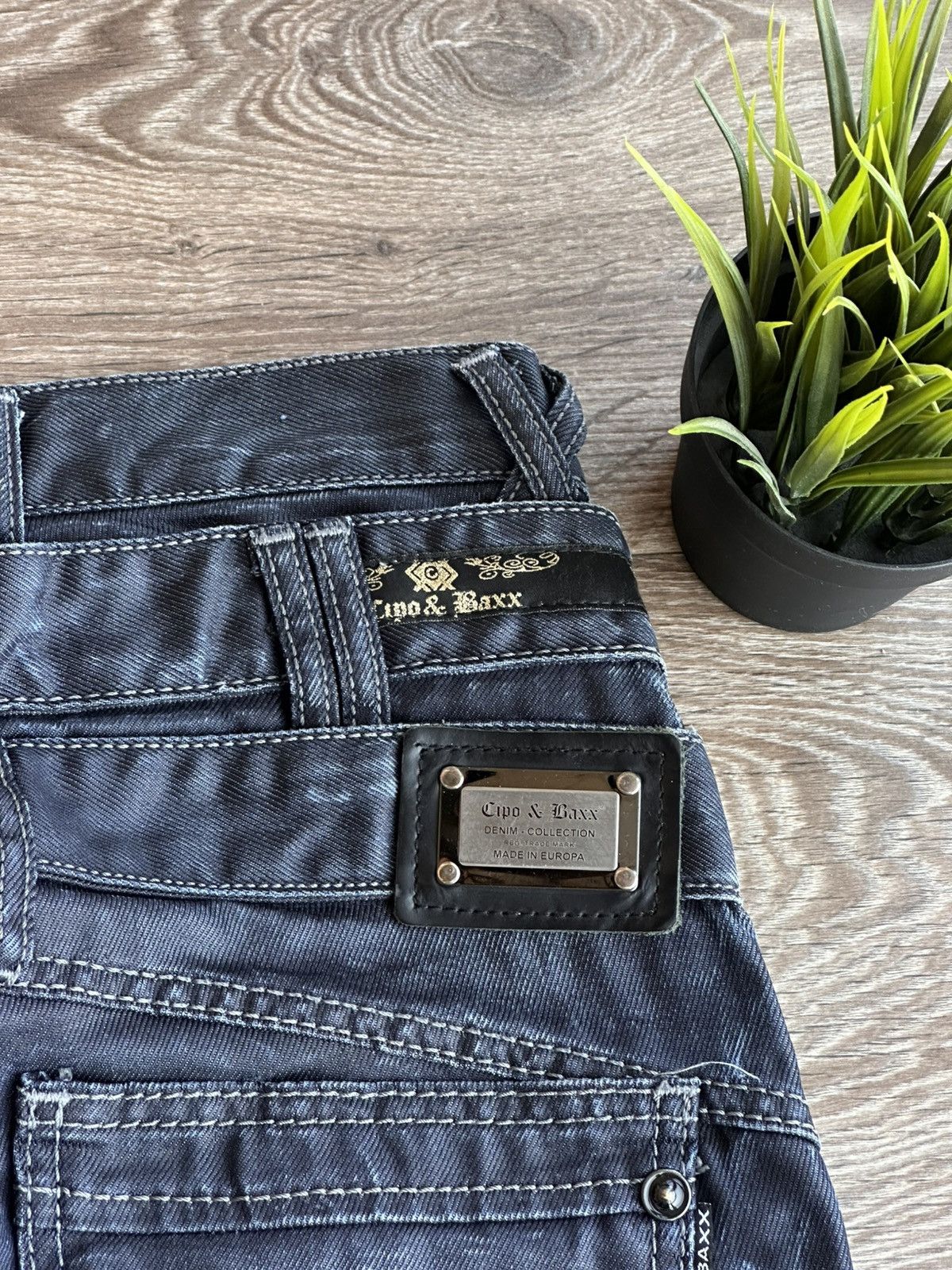 Japanese Brand 🔥 Cipo & Baxx RARE Triple Waist Jeans Y2K Denim Pants Japan Size US 29 - 6 Thumbnail