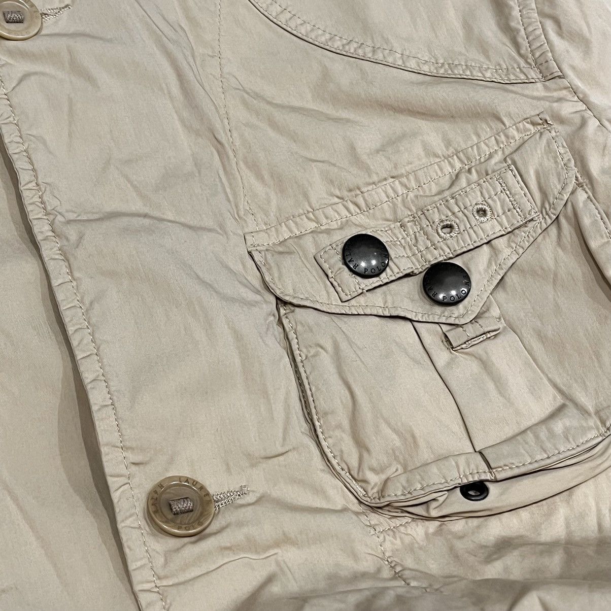 Polo Ralph Lauren × Ralph Lauren × Vintage 2000s Polo Ralph Lauren RL 67 cargo multi pocket parka Size US XL / EU 56 / 4 - 6 Thumbnail