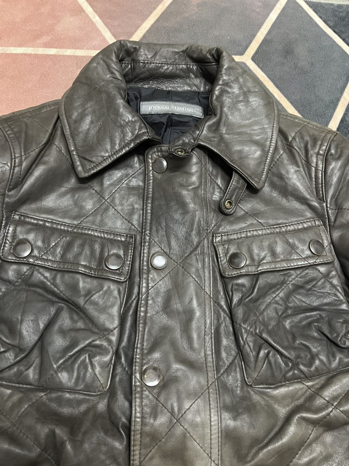 Journal Standard 💥MEGA RARE💥JOURNAL STANDARD COWSKIN MULTIPOCKETED BIKERS Size US M / EU 48-50 / 2 - 8 Thumbnail