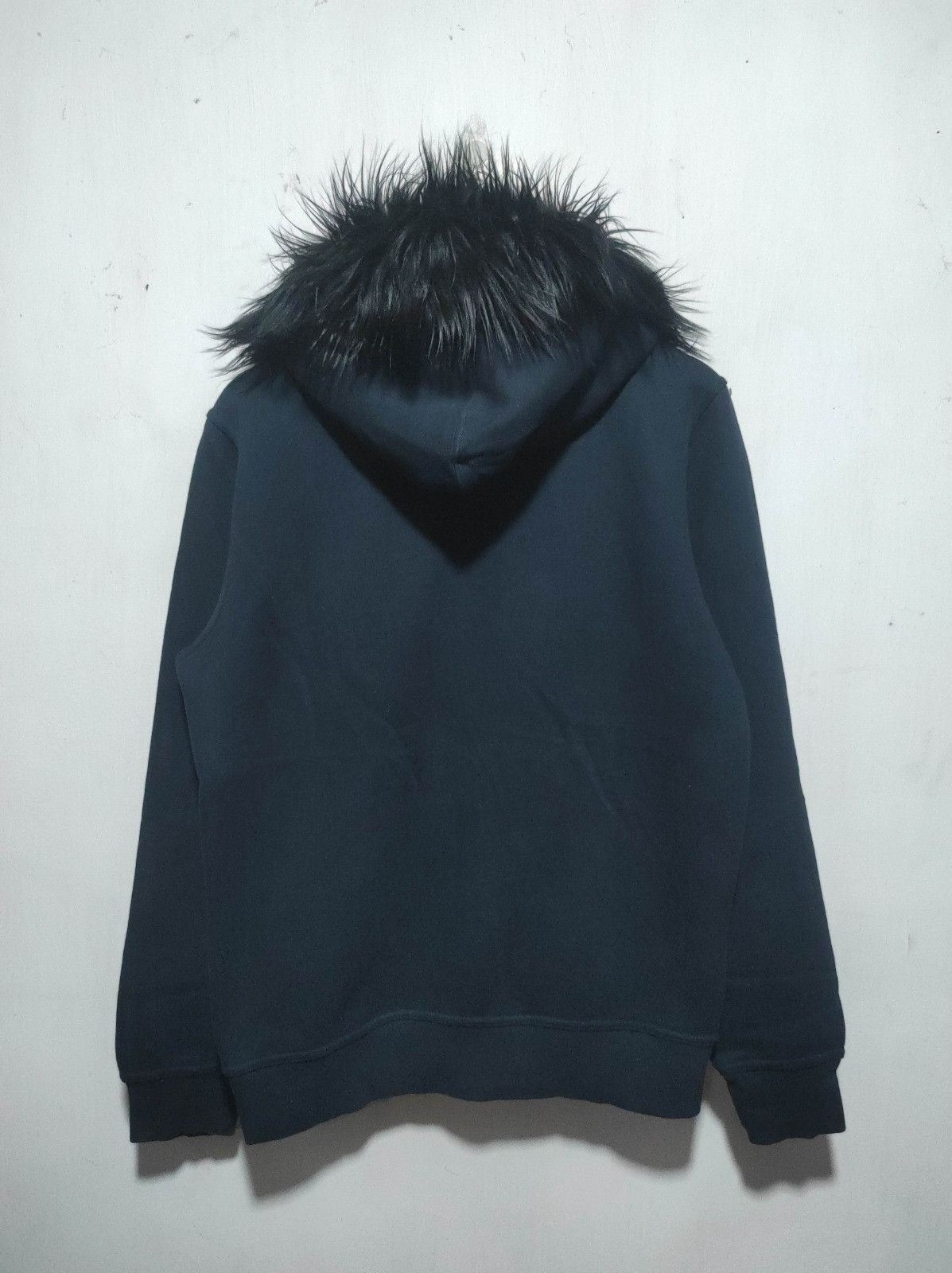 Japanese Brand KT Shield Muscle Navy zip fur hoodie ifsix LGB style Size US M / EU 48-50 / 2 - 11 Thumbnail