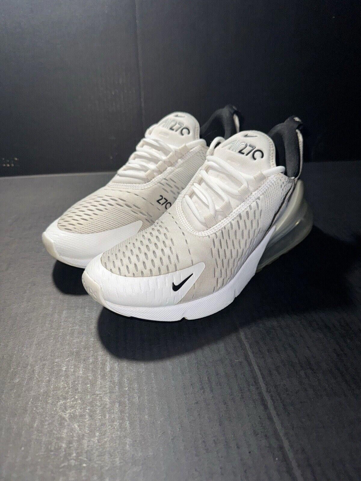 Nike Nike Men's Air Max 270 White Black AH8050-100 Size 8 w/ BOX Size US 8 / EU 41 - 4 Thumbnail