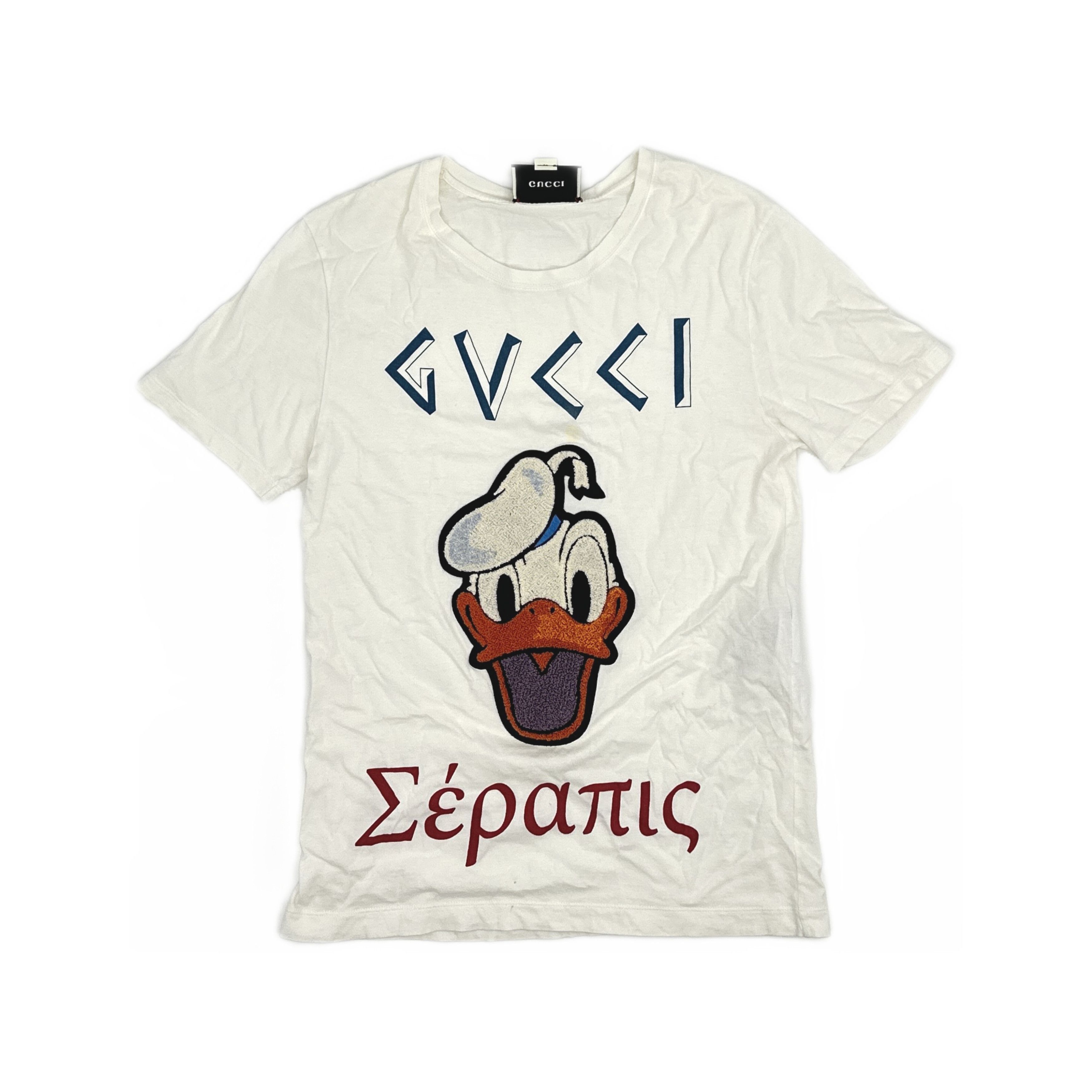Gucci Gucci Donald Duck Graphic T-Shirt Size S Size US S / EU 44-46 / 1 - 1 Thumbnail