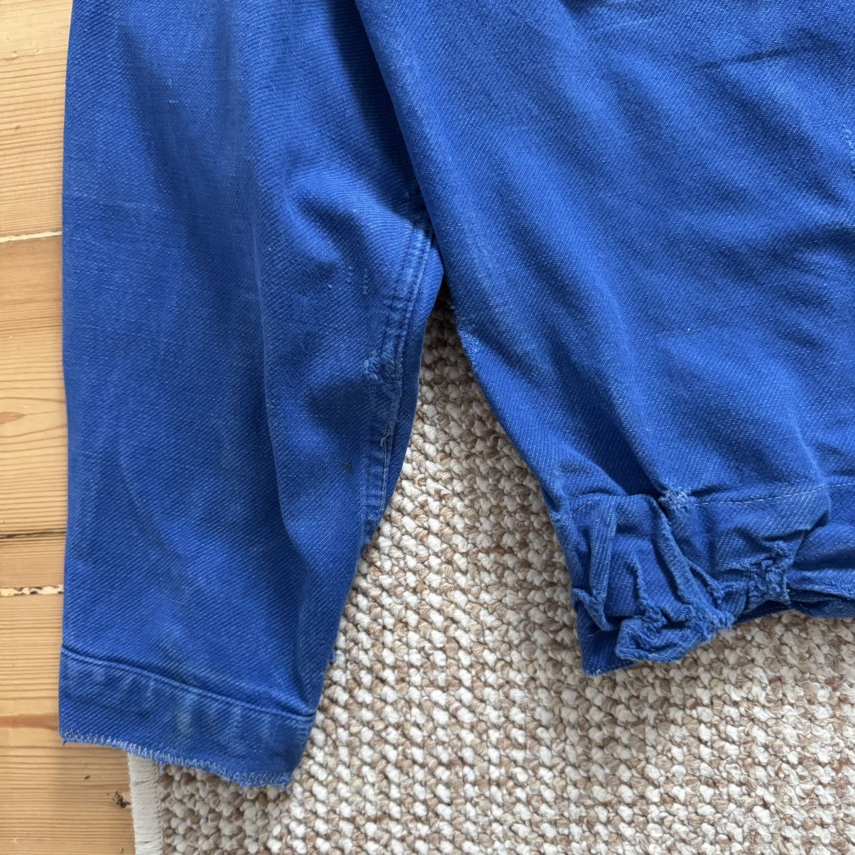 Le Laboureur 80s Lutteurs vintage distressed worn works sanfor jacket Size US L / EU 52-54 / 3 - 5 Thumbnail