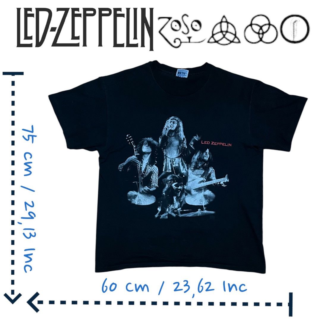 Band Tees Led Zepplin 1994 Size US L / EU 52-54 / 3 - 1 Thumbnail