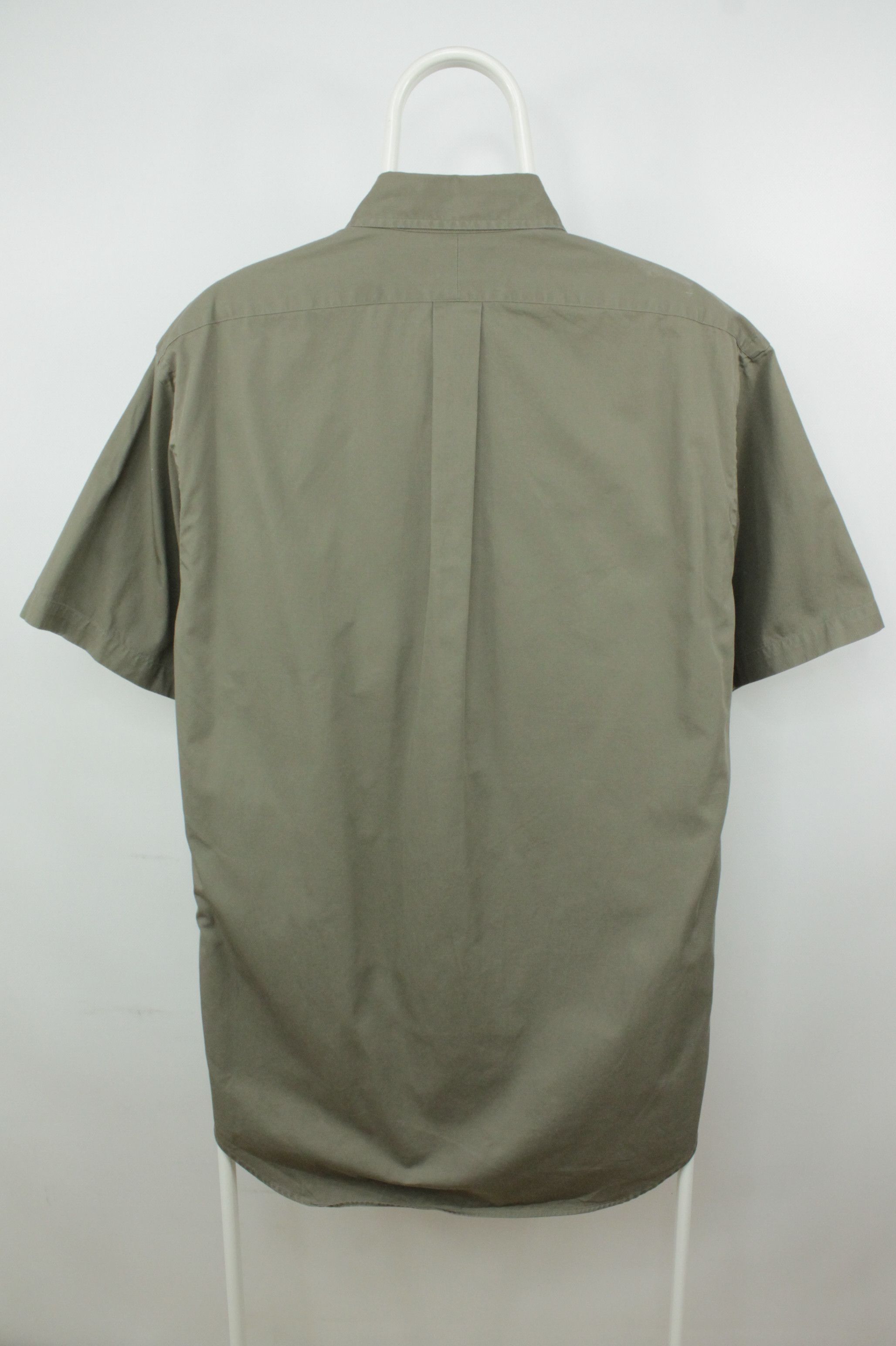 Polo Ralph Lauren Vintage Polo Ralph Lauren BLAKE Khaki Cotton S/S Shirt Size US S / EU 44-46 / 1 - 5 Thumbnail