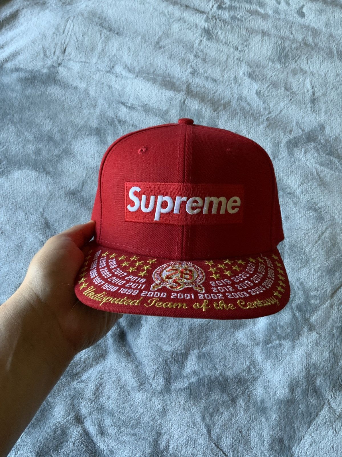 Supreme supreme fitted hat 7 3/8 Size ONE SIZE - 1 Thumbnail