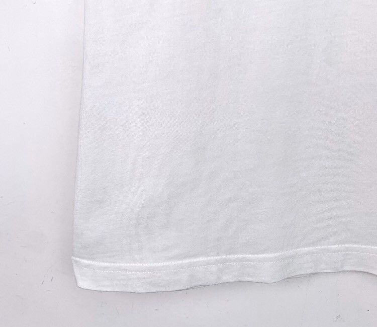 Balenciaga Balenciaga white logo letter print round neck cotton short s Size US S / EU 44-46 / 1 - 4 Thumbnail