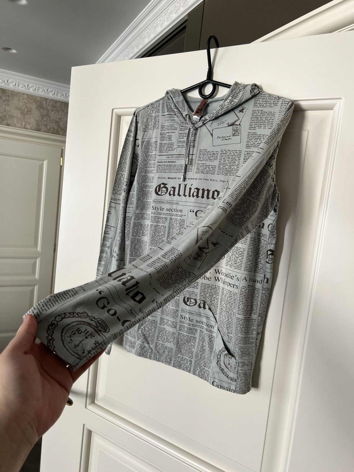 John Galliano John Galliano Gazette Hoodie Size US XS / EU 42 / 0 - 16 Thumbnail