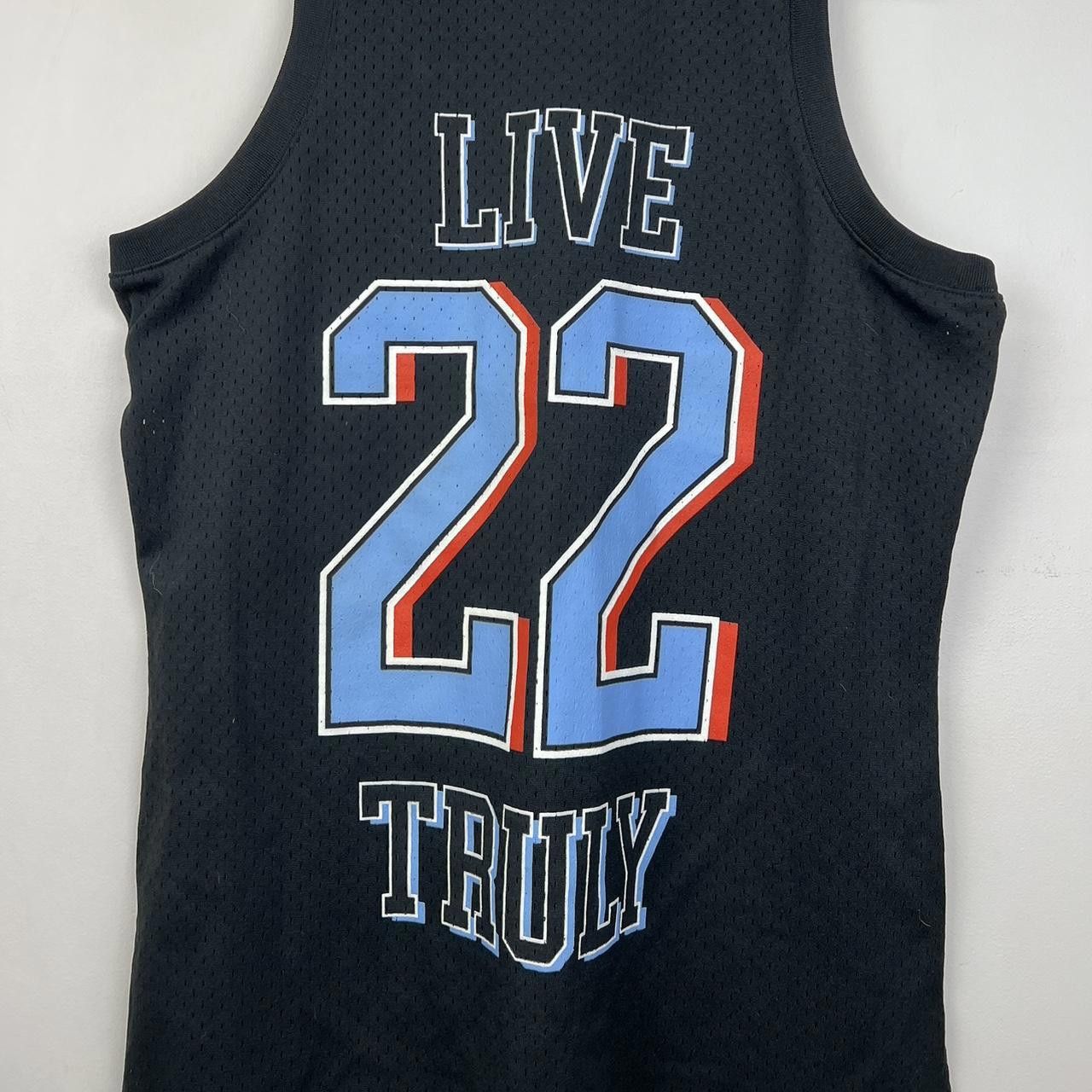 Mitchell & Ness Truly Hard Seltzer Black Mesh Jersey - Size M Size US M / EU 48-50 / 2 - 5 Thumbnail