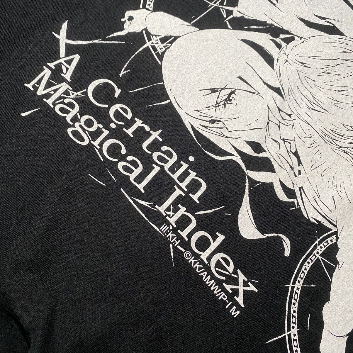 Anime A Certain Magical Index Anime Promo T Shirt Size US M / EU 48-50 / 2 - 6 Thumbnail