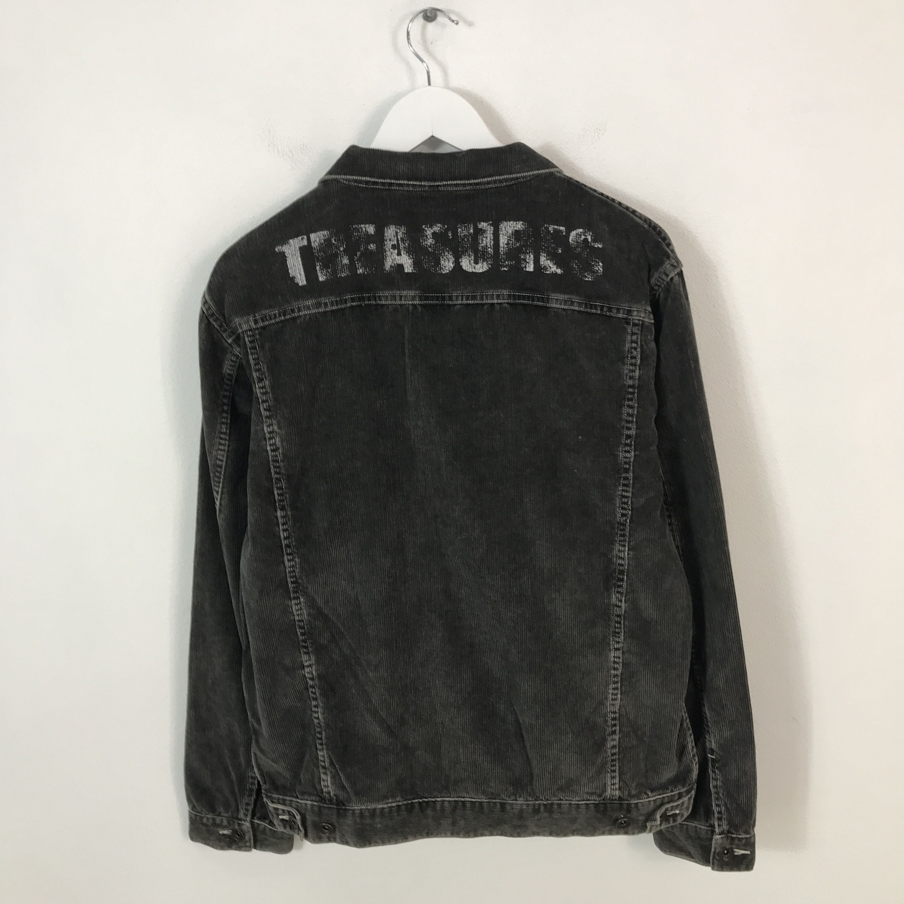 Japanese Brand gaijin made design corduroy tracker jacket Size US L / EU 52-54 / 3 - 3 Thumbnail