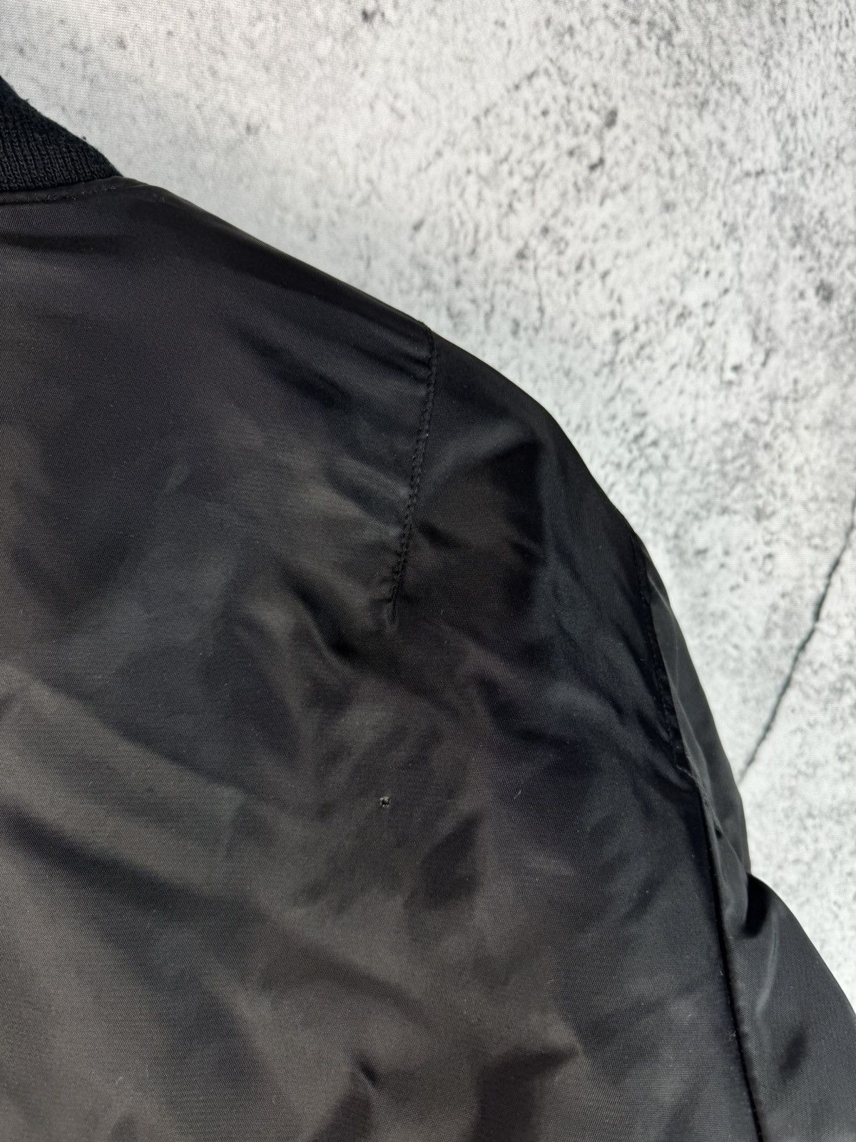 Japanese Brand Vintage Ma-1 Bomber Jacket Oversized Baggy Cropped Y2k Size US S / EU 44-46 / 1 - 4 Thumbnail