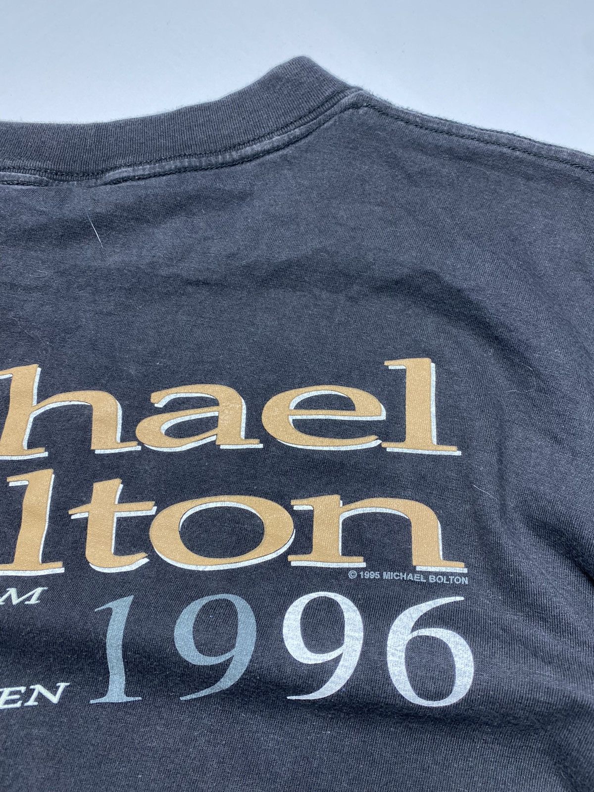 Band Tees × Vintage Vintage 1995 Michael Bolton all over print tour band t-shirt Size US XL / EU 56 / 4 - 13 Thumbnail