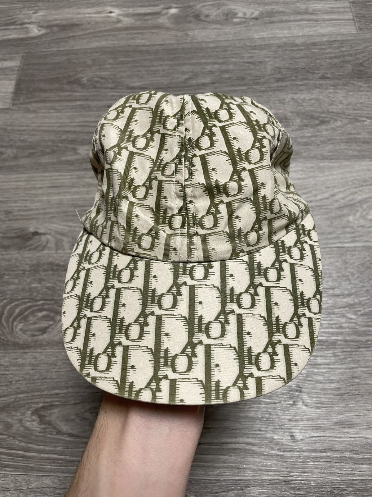 Dior Vintage 90s Dior Francais Monogram Cap Hat Size ONE SIZE - 3 Thumbnail