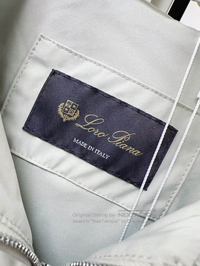 Loro Piana Loro Piana Windproof and rainproof jacket, sage green, lig Size M / US 6-8 / IT 42-44 - 7 Thumbnail