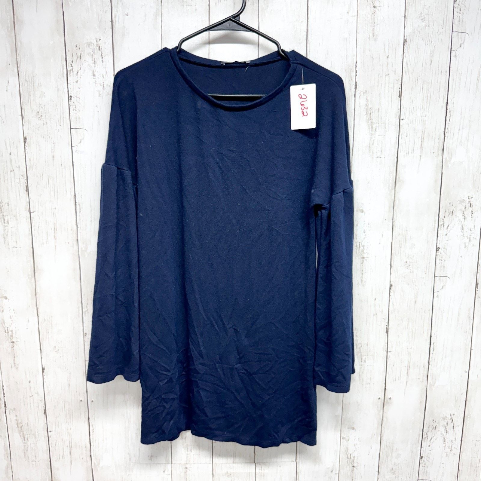 Zara Zara Trafaluc Shirt Small Boat Neck Flare Long Sleeve Blouse Size S / US 4 / IT 40 - 1 Thumbnail