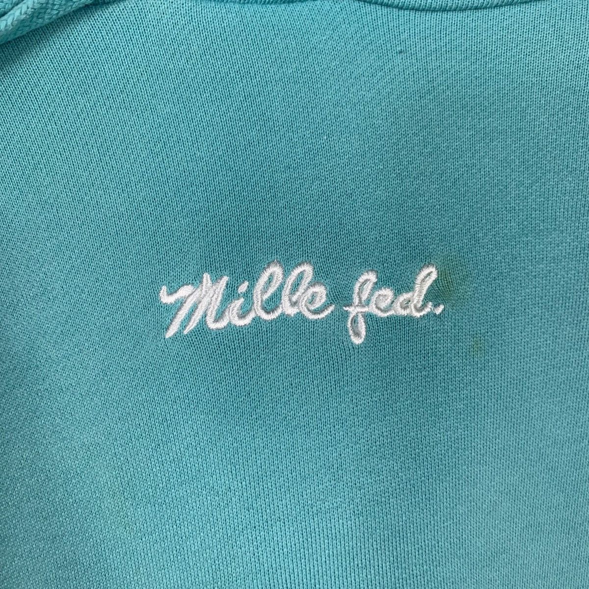 Japanese Brand MILKFED Embroidery Small Center Logo Hoodies #1927-C84 Size ONE SIZE - 14 Thumbnail