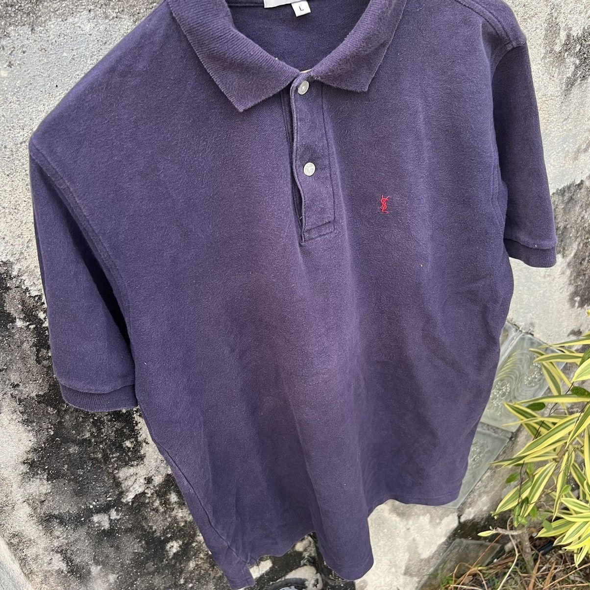Vintage × Yves Saint Laurent “VINTAGE” YSL SMALL LOGO POLO SHIRTS Size US L / EU 52-54 / 3 - 6 Thumbnail