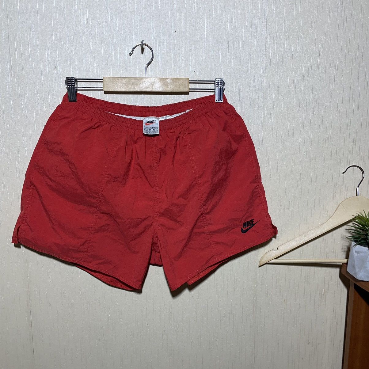 Nike × Vintage Nike vintage nylone shorts 90s Size US 32 / EU 48 - 1 Thumbnail
