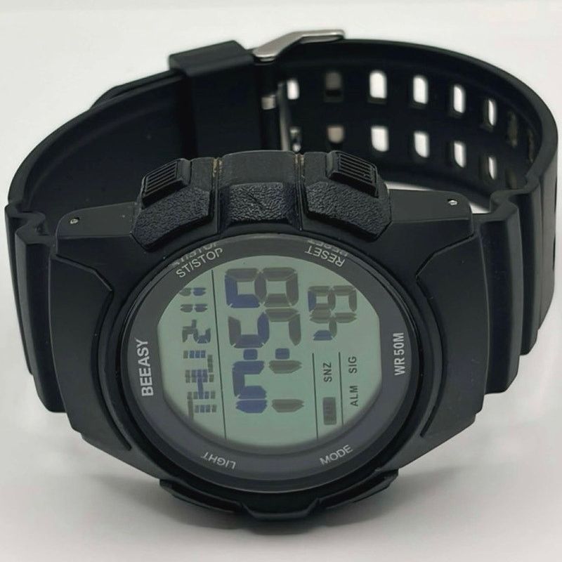 Other Black Beeasy Digital Men’s Watch Size ONE SIZE - 3 Thumbnail